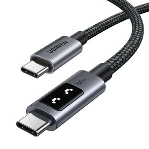 UGREEN Uno Type C P[u 100W/5A PD3.0 }[d E-maker`bv LED Ί iC҂ ϋv USB C to USB C iPhone16/15AMacBook ProAMatebookAiPa