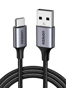 UGREEN USB Type C P[u USB A to USB C P[u iC҂ 3A}[d Quick Charge 3.0/2.0Ή 56KWX^ iPhone15/Galaxy S24/Pixel/Google/Xpe