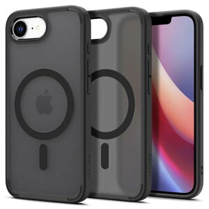 Spigen iPhone 16e P[X iPhone SE4 P[X MagSafe ANZT[Ή }Olbg  Xgbvz[ wh~ ČRMILKi Eg nCubh }OtBbg ACS09144 (tXg ub