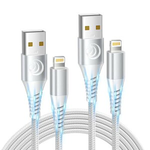 iPhone [dP[u 1m Aioneus CgjOP[u 2{Zbg ӂ[dR[h iC҂ ACz Lightning P[u [d [dR[h iPhone 14 13 12 11 8 7 X XR XS Pro M
