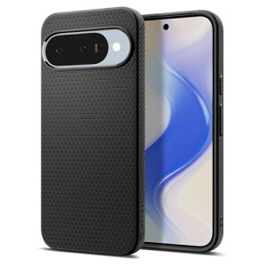 Spigen Pixel 10 / 10 Pro �P�[�X ���^ �y�� �}�b�g �ϏՌ� TPU �\�t�g �ČRMIL�K�i ���L�b�h �G�A ACS09714 (�}�b�g �u���b�N)