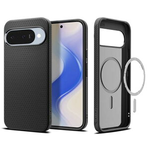 Spigen Pixel 10 / 10 Pro �P�[�X Magsafe�Ή� �}�b�g�d�グ TPU ���^ �w��h�~ �o���p�[ �ϏՌ� �ČRMIL�K�i ���L�b�h�G�A �}�O�t�B�b�g ACS09695 (�}�b�g �u���b�N)