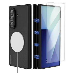 Nillkin n16N Galaxy Z fold7ΉP[X KXtBt qWی ϏՌ CX[dΉ }Olbgz MNV[ Z Fold7 P[X Jo[ 菝h~ ^ ㎿ rWlXɍ