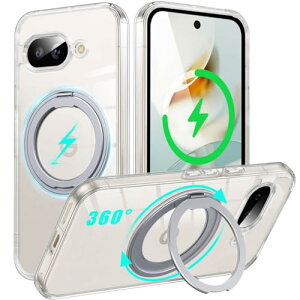 Google Pixel 9a p P[X MagsafeΉ 360 ]X^h Google sNZ9a gуP[X O }Olbg CX[d cpx Ή Jo[ Uovon X}zP[X ԍڃz_[ Xgbv