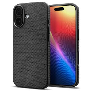 Spigen �n��18�N�̋Z�p�� iPhone 17 �ČRMIL�K�i �X�g���b�v�z�[�� �}�b�g TPU �o���p�[ �ϏՌ� ���L�b�h �G�A (�}�b�g �u���b�N) ACS09977