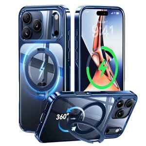 ʂ㎿ _360 ] CASEKOO iPhone 17 Pro Max p P[X NA ČRMILKi tBbg MagSafeΉ ő25W}[dΉ c px  ϏՌ ϋv bvz[t 