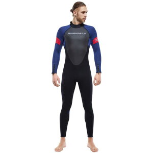 ウェットスーツ 3mm メンズ レディース ウエットスーツ ウェット フルスーツ バックジップ ネオプレン 腕 足 ファスナ サーフィン ダイビング シューケリング SUP スキンダイビング