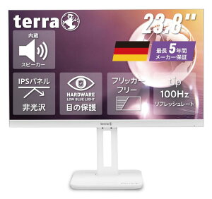 TERRA 2748W 27C` j^[ Œ 5N IPS  tHD 100Hz HDMI/Displayport/USB Type- n[hEFAu[CgJbg 3W×2Xs[J[ wbhz[q X