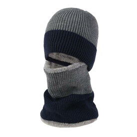 帽子 男女兼用 ニット帽 秋冬 厚手 保温 ネックウォーマー一体型 防風 アクリル アウトドア サイクリング 登山 スキー スノーボード ビーニー キャップ 暖かい あったか 寒さ対策
