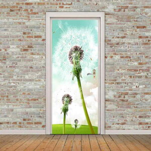 �E�H�[���X�e�b�J�[ �������� 3D �^���|�|�� �h�A�V�[�g �����C�N�V�[�g �\�邾�� �ȒPDIY ���r���O �Q�� ���� �͗l�ւ� �ډB���f�R���[�V����