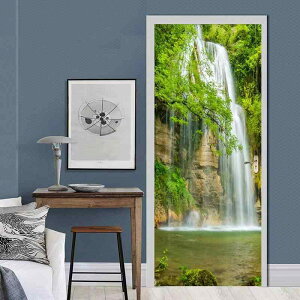 �h�A�X�e�b�J�[ 3D �X�т̑� ���ȔS�� PVC�� �����C�N�V�[�g �Q�� ���r���O ���� ���� �X�ܗp ���_�� ������� �E�H�[���X�e�b�J�[ �ǎ��V�[�� �C���e���A �͗l�ւ�