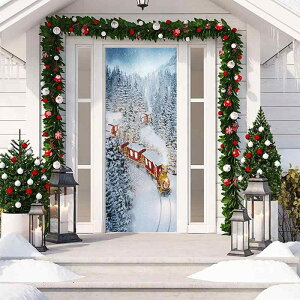 �E�H�[���X�e�b�J�[ �N���X�}�X �~�̗�� 3D�� ���̊� �h�A�X�e�b�J�[ �h�A�V�[�g �����C�N�V�[�g �ǎ��V�[�� PVC�� �J���t�� ������� ���r���O �Q�� ���� ����