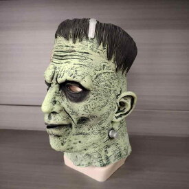 マスク ハロウィン フランケンシュタイン ホラー リアル 恐怖 ラテックス ゴム 仮装 コスプレ 被り物 大人用 イベント パーティー 変装 グッズ 小物