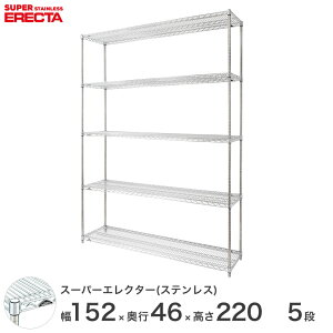 X`[bN GN^[ bN XeXGN^[ 150×s45×220 5i Vo[ ERECTA  [bN SMS1520PS2200W5