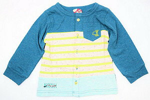 (定価2900円+税をSALE)mothergoose(おすすめ)マザーグースボーダー♪長袖カーディガン(80cm、90cm、100cm、110cm)