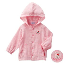 （定価12000円+税をSALE）ミキハウス（mikihouse）うさこパーカージャケット日本製（90cm、100cm、110cm、120cm、130cm）