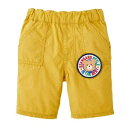 ※(定価6300円+税をSALE）ミキハウス（ホットビスケッツ）HOTBISCUITS　mikihouseワッペン6分丈パンツ（80cm、90cm、100cm、110cm、120cm）