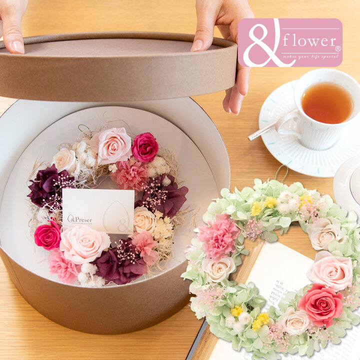 楽天市場 母の日 プレゼント誕生日にお花のギフト プレゼント 当店だけのオリジナルギフト Preser プリザーブドフラワー プレゼント ギフト 花 アレンジメント リース 送料無料は沖縄を除く 記念日 結婚祝い 新築祝い 就職祝い 母の日 出産準備赤ちゃんまーけっと