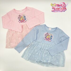 �L�~�ƃA�C�h���v���L���A ����T�V���c ���{�� �`���[�� �g�b�v�X ���� T�V���c �L�b�Y �q���� ���̎q ���� 100cm 110cm BANDAI APPAREL �o���_�C �A�p���� �v���L���A precure