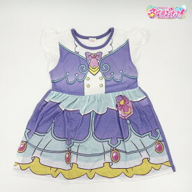 売り切りセール 名探偵プリキュア！ 変身ワンピース 半袖 なりきり Tシャツ キッズ 子供服 女の子 女児 100cm 110cm 120cm BANDAI APPAREL バンダイ アパレル 仮装 TG9452 2026