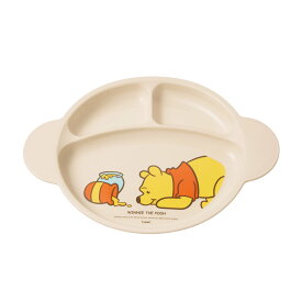 コンビ くまのプーさん ランチ皿 N 子供用食器 食事グッズ キャラクター食器 日本製 Disney ディズニー