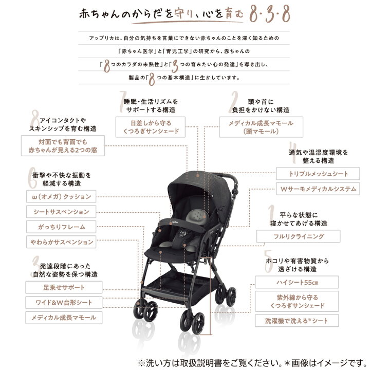 楽天市場】数量限定【アップリカ】オプティアクッション グレイス 