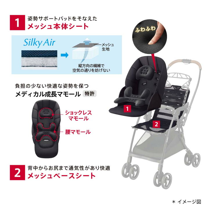 楽天市場】グリーンのみセール価格 【アップリカ】 ラクーナ 