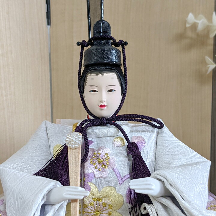 楽天市場】特典付き cocona 雛人形 ひな人形 平飾り 親王飾り 彩春  