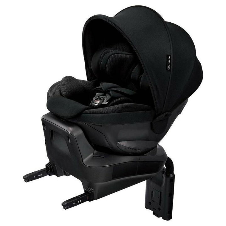 楽天市場】限定1 エールベベ クルットR ST ブラック BF170 ISOFIX取付 
