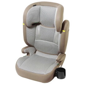【リーマン】ハイバックジュニアライトR129 モカグレー 23502 ジュニアシート シートベルト固定 3歳頃から12歳頃まで 100～150cm ハイバック カーシートLEAMAN