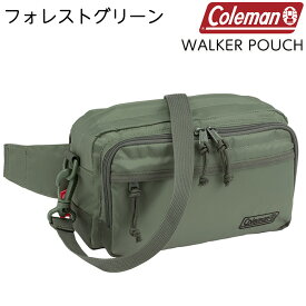 ウエストポーチ コールマン ウォーカーポーチ 2L 肩掛けもできる2WAYウエストバッグ 【coleman/ウエストバッグ/ヒップバッグ/ボディバッグ/メンズ/レディース/ウェストポーチ/ウォーキング/ランニング/お散歩/大人/ボディーバッグ/ショルダーバッグ】