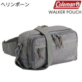 ウエストポーチ コールマン ウォーカーポーチ 2L 肩掛けもできる2WAYウエストバッグ 【coleman/ウエストバッグ/ヒップバッグ/ボディバッグ/メンズ/レディース/ウェストポーチ/ウォーキング/ランニング/お散歩/大人/ボディーバッグ/ショルダーバッグ】