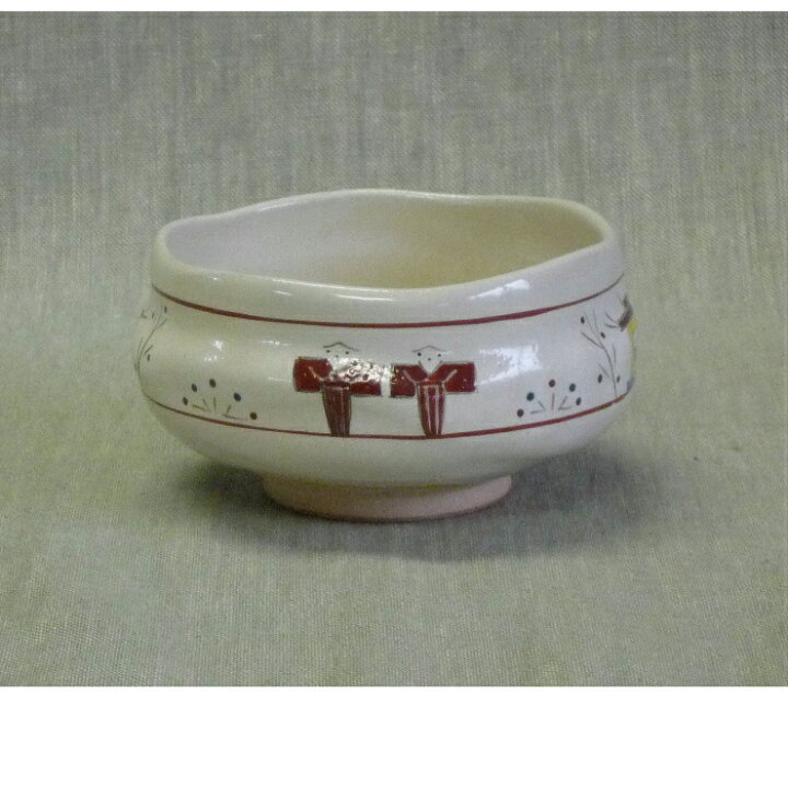 楽天市場】赤膚焼 奈良絵汲出し湯呑「旅茶碗」 昭山窯 奈良絵 湯呑 