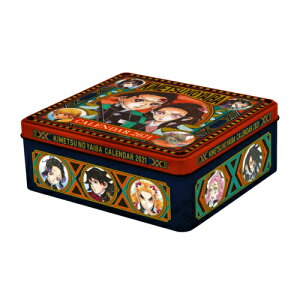 発売日以降の出荷 予約 『鬼滅の刃』 コミックカレンダー2021 特製缶入り 日めくりカレンダー ※発売後1週間以内に発送致します