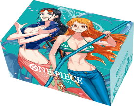 【新品】 ONE PIECE カードゲーム オフィシャルストレージボックス ナミ&ロビン 倉庫S
