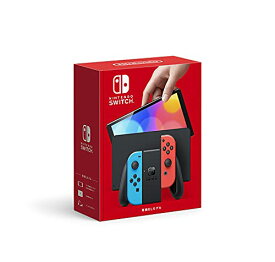 【新品】 Nintendo Switch（有機ELモデル） Joy-Con(L) ネオンブルー/(R) ネオンレッド スイッチ本体 倉庫L