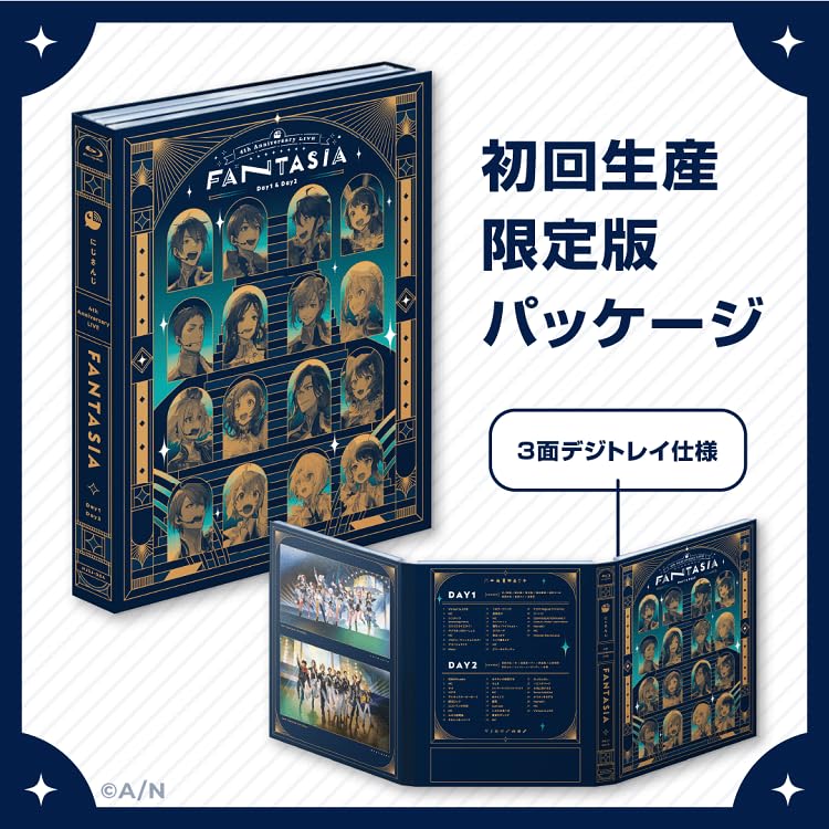  にじさんじ 4th Anniversary LIVE「FANTASIA」 初回生産限定版 Blu-ray にじさんじ