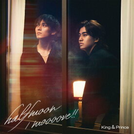 【初回プレス・特典付/予約】 halfmoon / moooove!! 通常盤 CD King & Prince キンプリ シングル