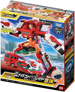 【新品】 トミカ ジョブレイバー TJBDX ユナイトファイヤブレイバー 消防車&消防艇 合体セット 佐賀