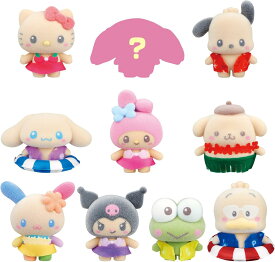 【ランダム】【新品】 ぷちとも Sanrio characters みんなでひやけ 1個 佐賀