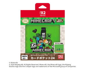 �y�V�i�z �y�C�V�����C�Z���X���i�zNintendo Switch 2 �p�J�[�h�P�[�X �J�[�h�|�P�b�g24�@�}�C���N���t�g �I�[�o�[���[���h ����