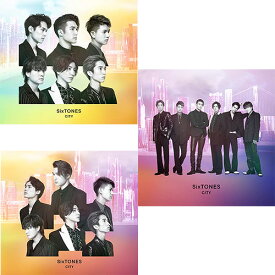 【Blu-ray付3形態セット】CITY (初回盤A+初回盤B+通常盤) CD SixTONES 2ndアルバム 倉庫L