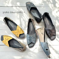 2026春夏新作 yuko imanishi+[ユウコイマニシプラス]/TOA/761002 シューズ 2WAY ストラップ オープントゥ…
