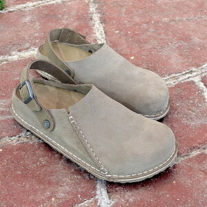 BIRKENSTOCK[rPVgbN]/LUTRY PREMIUM SUEDE[g[ v~A XG[h]/GRAY TAUPE[O[g[v]/1025293 M[ L V[Y NbO T_ 2WAY obNXgbv tbg x