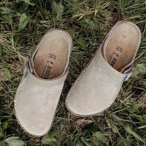 BIRKENSTOCK[rPVgbN]/LUTRY PREMIUM SUEDE[g[ v~A XG[h]/GRAY TAUPE[O[g[v]/1025297 i[  V[Y NbO T_ 2WAY obNXgbv tbg x[W