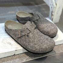 楽天市場】ビルケンシュトック ボストン グレーの通販