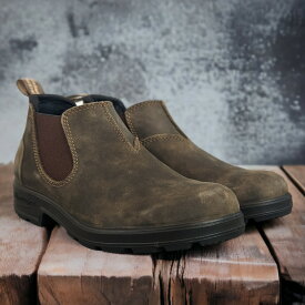 Blundstone[ブランドストーン]/BS2036/BS2036267/Rustic Brown[ラスティックブラウン] ブラウン サイドゴアブーツ ローカット シンプル レザー 本革 靴 レディース メンズ