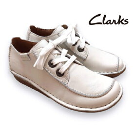Clarks クラークス/Funny Dream ファニードリーム/0140D カジュアルシューズ レースアップ 本革 レザー 靴 レディース