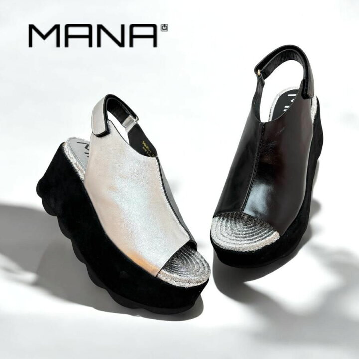 楽天市場】【2025.4月再入荷】MANA[マナ]/542181 サンダル 厚底  