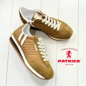 2026�t�ĐV�� PATRICK �p�g���b�N MARATHON-CALM �}���\���E�J�[�� 508015 BRN �u���E�� ���ʌ��� �X�j�[�J�[ ���U�[ �{�v �C ���f�B�[�X �����Y �q���ʂ����͂�